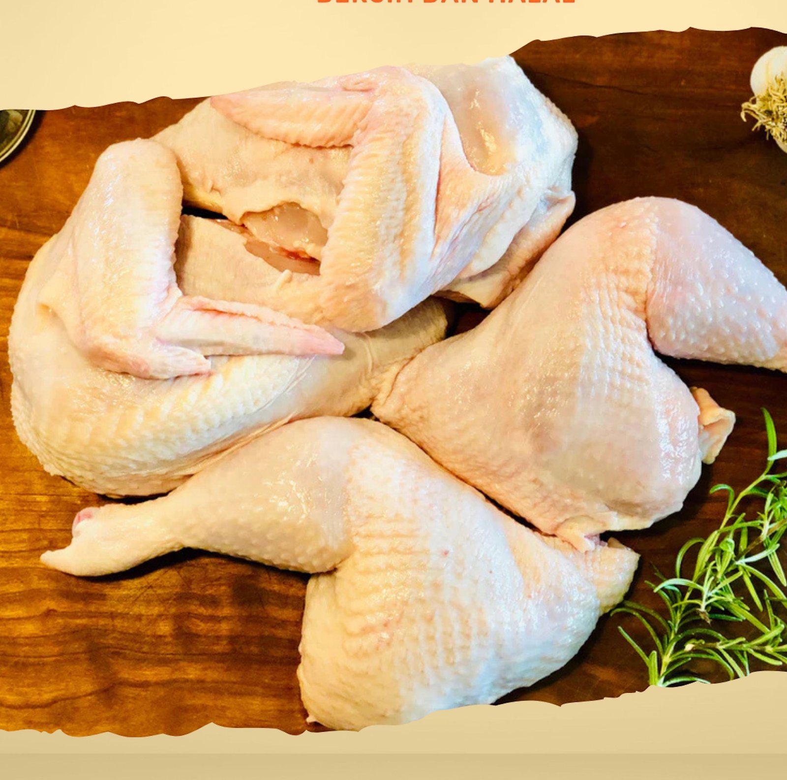 4 cut chicken